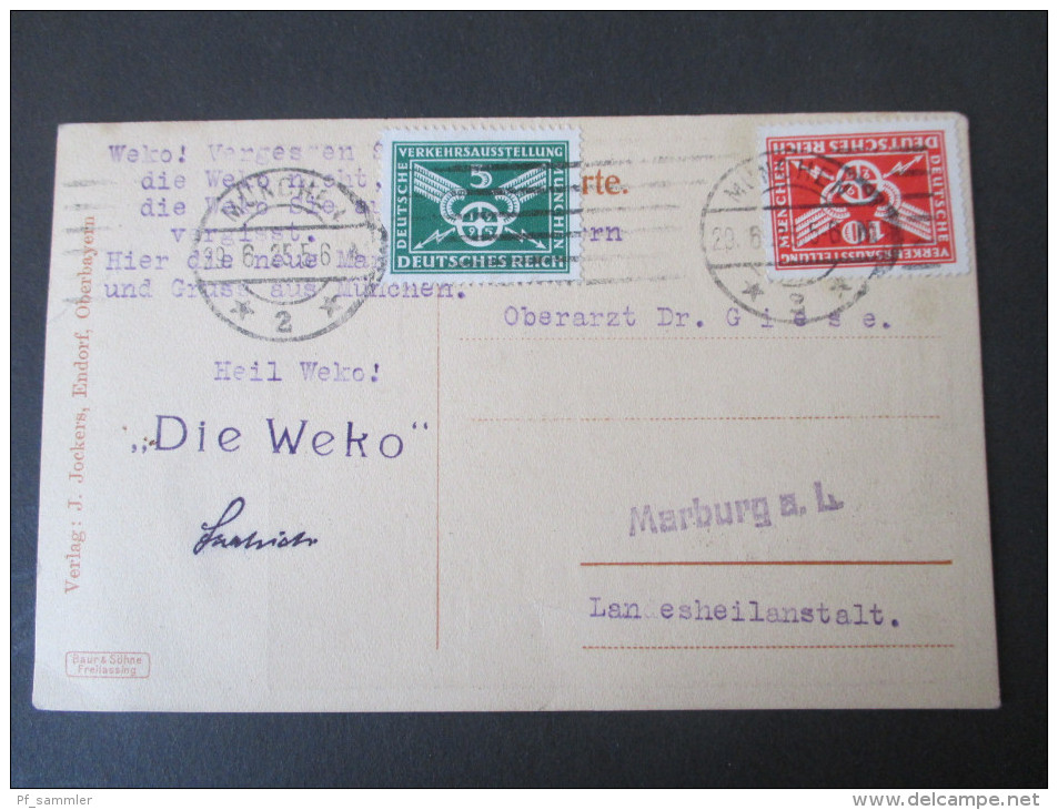 Postkarte WEKO - Heim Nr. 370 / 371 Verlag J. Jockers, Endorf. Baur & Söhne Freilassing - Briefe U. Dokumente