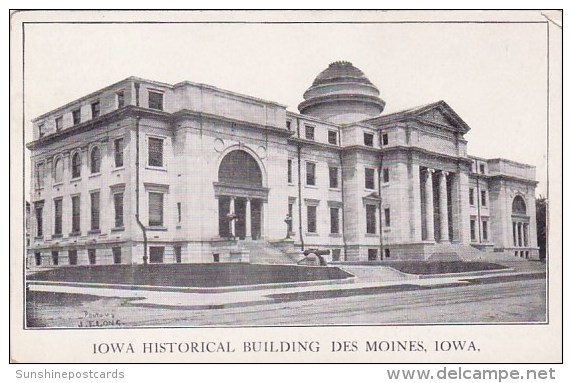 Iowa Historical Building Des Moines Iowa - Des Moines