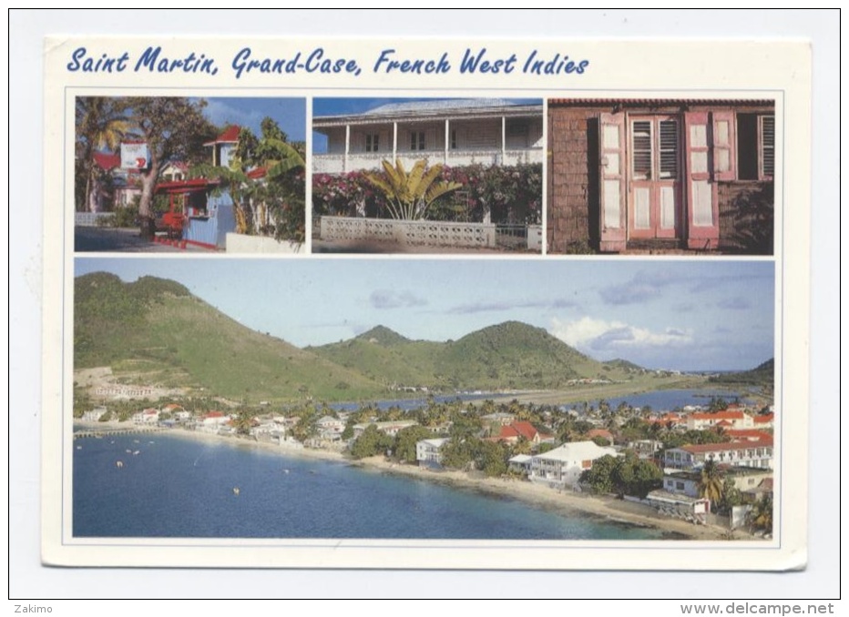 GUADELOUPE - SAINT MARTIN -RECTO/VERSO -C6 - Saint Martin