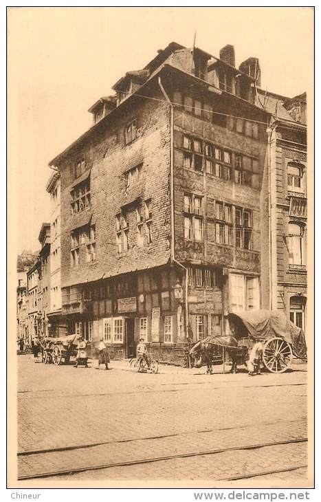 LIEGE VIEILLE MAISON DU QUAI DE LA GOFFE - Liege