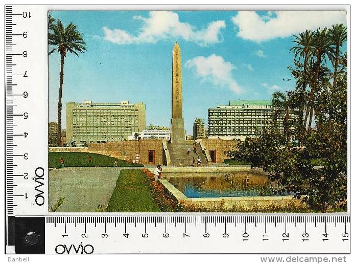 EGITTO) IL CAIRO Hotel Hilton Ed Obelisco Ramsess II Viaggiata - Cairo