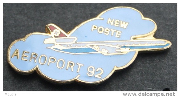 NEW POSTE 92 - AVION SWISSAIR BLANC - AEROPORT GENEVA - COINTRIN GENEVE SUISSE  -     (12) - Aerei