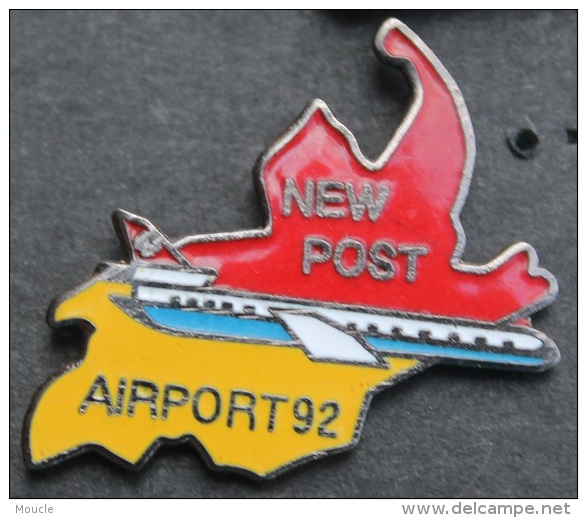 NEW POST 92  - AVION SWISSAIR BLANC - AEROPORT GENEVA - COINTRIN GENEVE SUISSE  -     (12) - Vliegtuigen