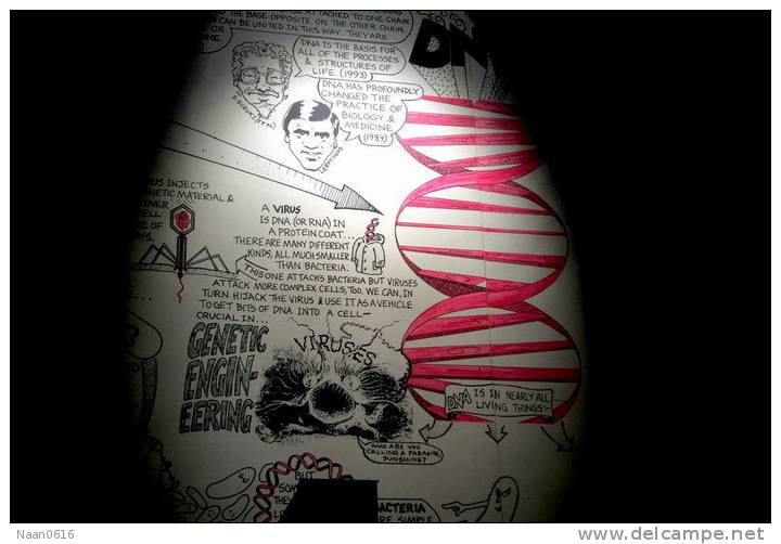 [NZ08-103  ]    Chemistry Gene DNA Biochemistry, Postal Stationery --Articles Postaux -- Postsache F - Chemistry