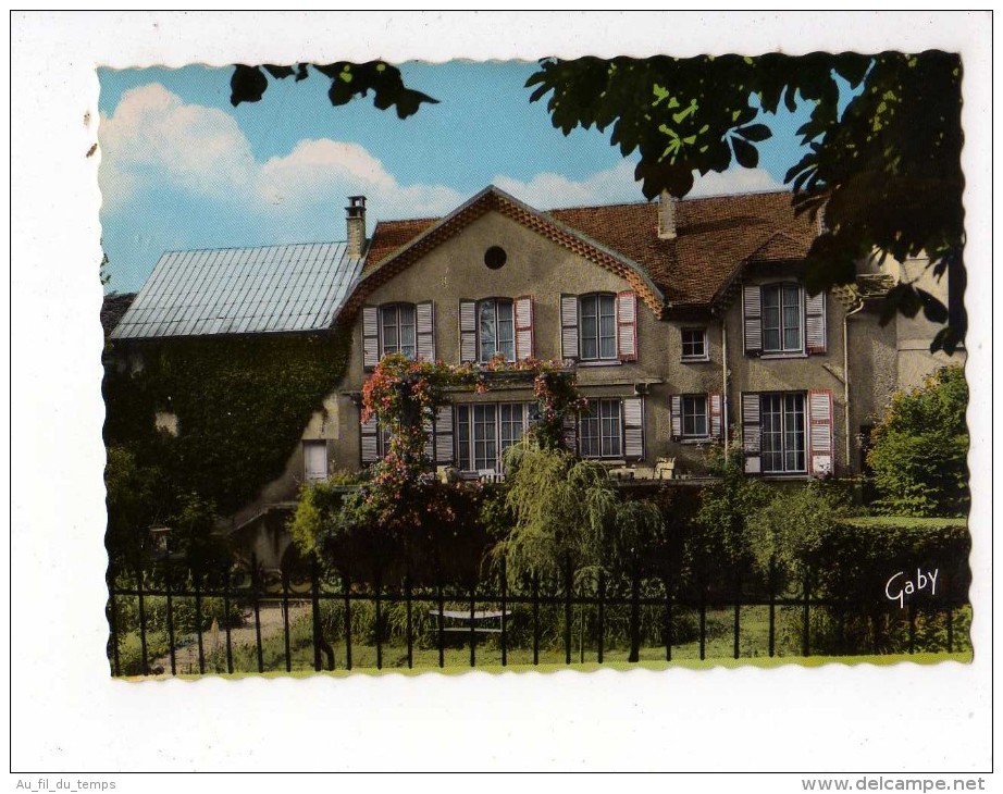 CPSM VILLENEUVE SUR YONNE , HOTEL LA PERGOLA - Villeneuve-sur-Yonne