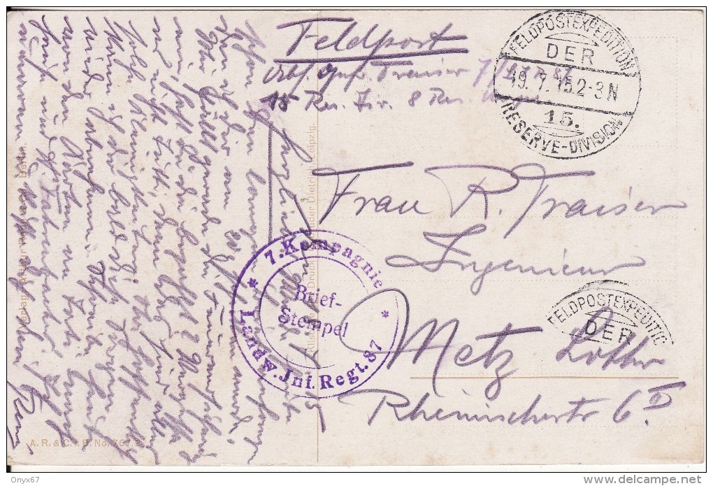 Carte Postale Fantaisie Dessin- Arthur THIELE Illustrateur-Dauerskat-Pluie-Partie De Cartes- Militaire Allemand-Stempel - Thiele, Arthur