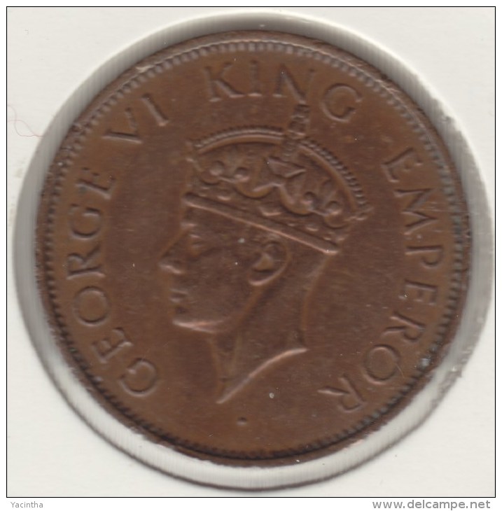 @Y@    BRITISH INDIA  1/4 Anna 1940 Unc     ( 2800 ) - India