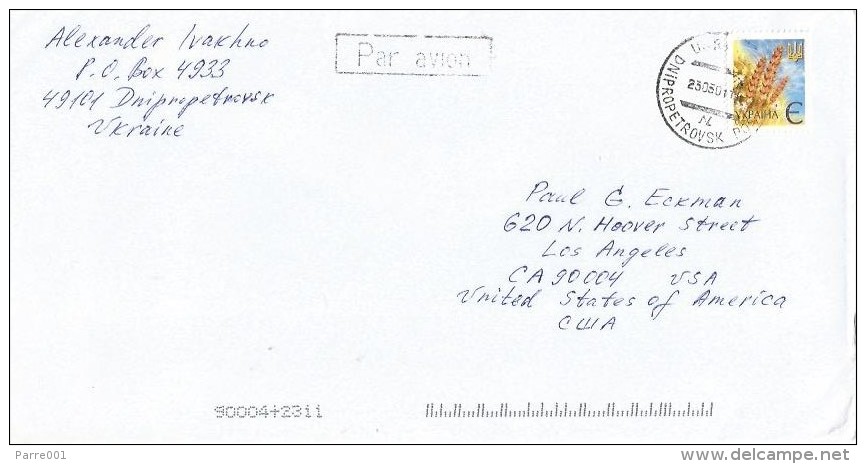 Ukraine 2001 Dnipropetrovsk Grain Agriculture Cover - Oekraïne