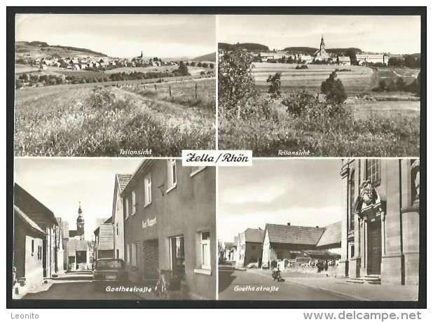 ZELLA Rhön Goethestrasse Bad Salzungen Thüringen 1980 - Zella-Mehlis