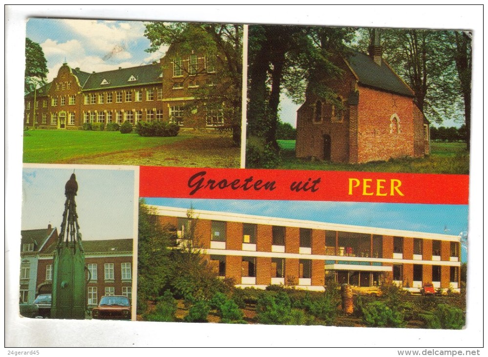 CPSM PEER (Belgique-Limbourg) - Souvenir De......4 Vues - Peer