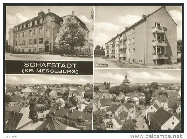 SCHAFSTÄDT Merseburg Ortsteil Bad Lauchstädt Saalekreis Sachsen-Anhalt 1977 - Merseburg