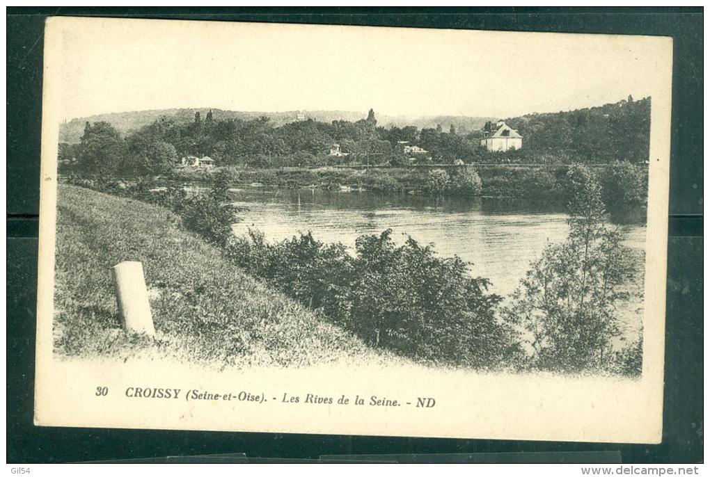 N°30  -  CROISSY (78) LEs Rives De La Seine  Fab18 - Chatou