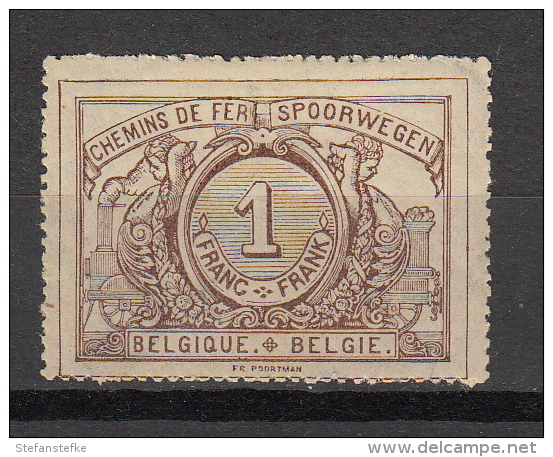Belgie - Belgique :   TR 26 * MH   Avec FILIGRANE (zie  Scan) - Postfris