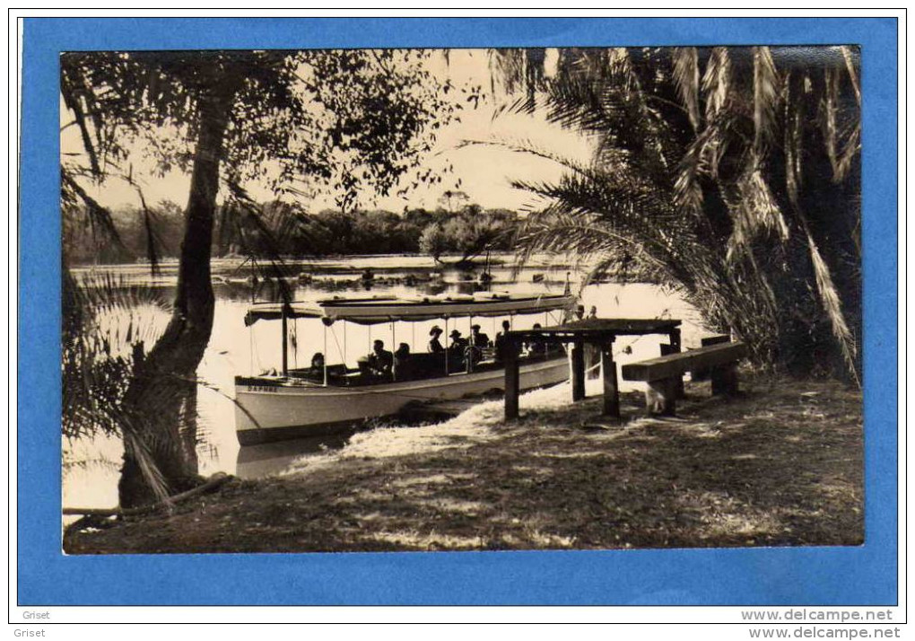 SWAZILAND-near Boat House Zambezi River -Touristes  -beau De Bateau D'excursion-années 20 - Swasiland