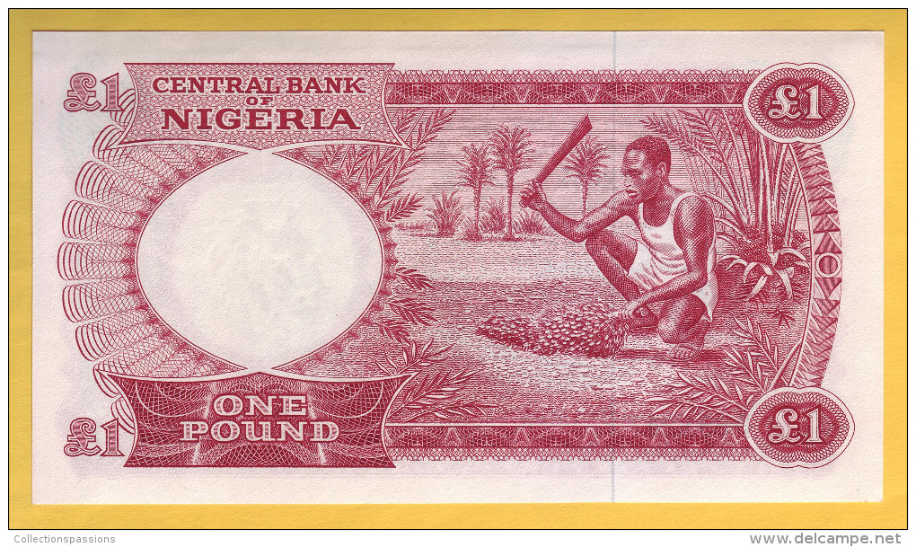 NIGERIA - Billet De 1 Pound. 1967.  Pick: 8. NEUF - Nigeria