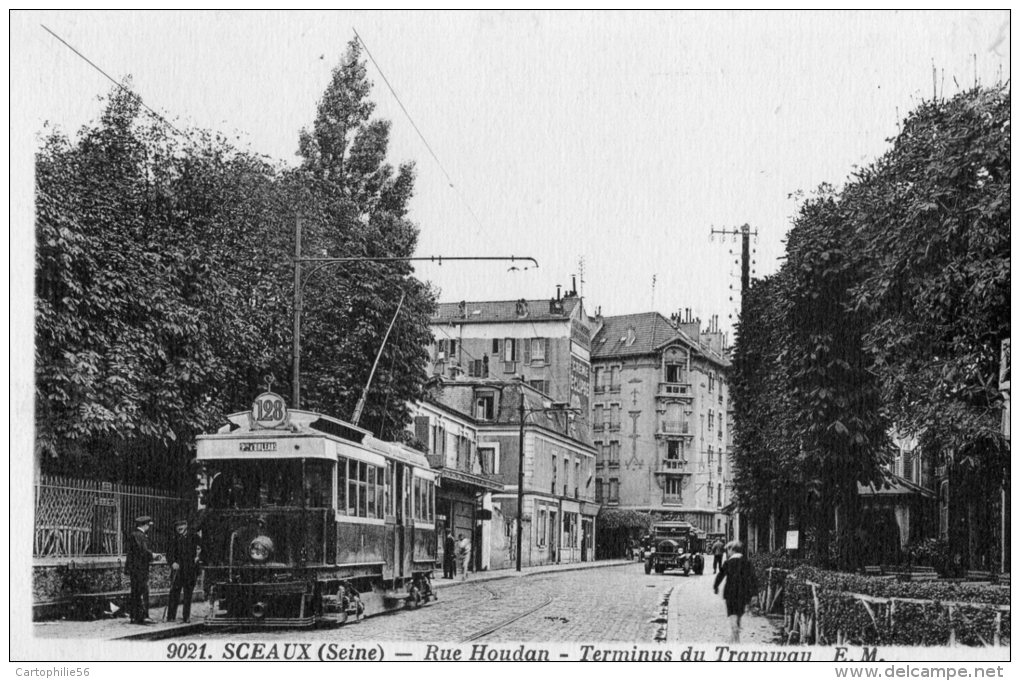 92 - SCEAUX - 9021 - Rue Houdan - Terminus Du Tramway - E.M. - Sceaux