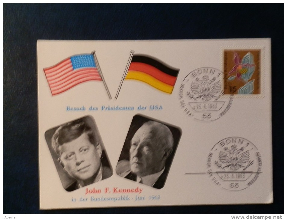 46/552   CP.   ALLEMAGNE - Kennedy (John F.)