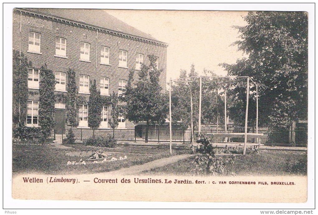 B-5257    WELLEN : Couvent Des Ursulines : Le Jardin - Borgloon