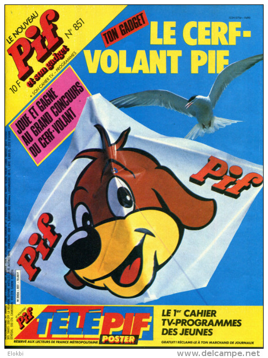 PIf Gadget N°851 - Pif Gadget