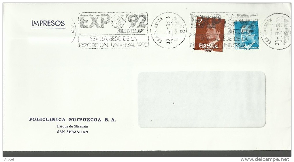 SAN SEBASTIAN CC CON MAT EXPO 92 SEVILLA - 1992 – Sevilla (Spanje)