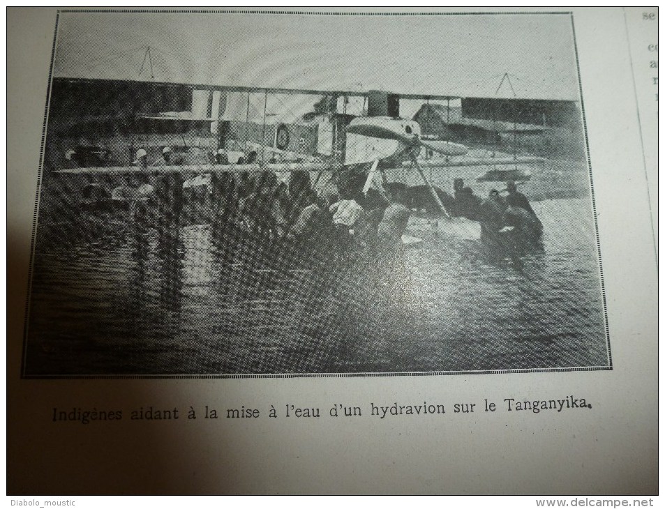 1917 : ATHENES;Mont-Athos;Dirigeable de Marine;Kigali;Tanganyika; Ujiji-Kigoma;Ecole des mutilés aux champs;Trafalgar-Sq