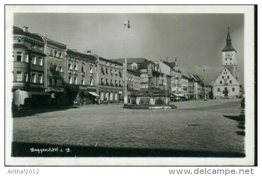 Deggendorf Bayern Stadtansicht Sw 27.11.1942 Nach Halle Saale - Deggendorf