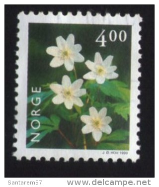 Norvège 1999 Oblitéré Used Stamp Fleur Anémone Nemorosa Sylvie - Used Stamps