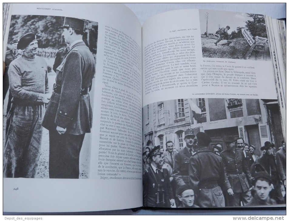 CHARLES DE GAULLE - MEMOIRES DE GUERRES - 2 TOMES EDITION LUXE !!!!!!!!!!! 4 kilos !!!