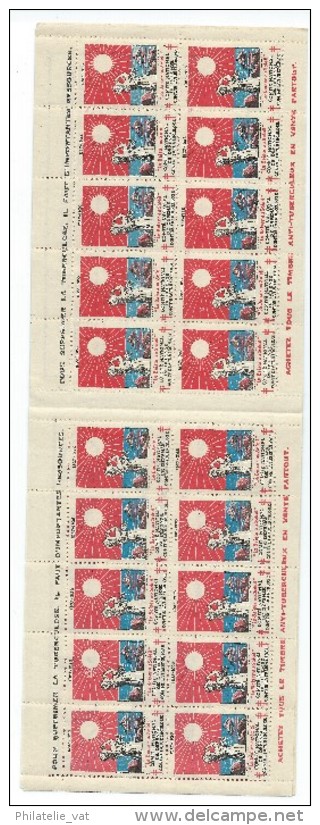 FRANCE  CARNET VIGNETTE ANTI TUBERCULEUX  1928   NEUF LUXE - Blokken & Postzegelboekjes