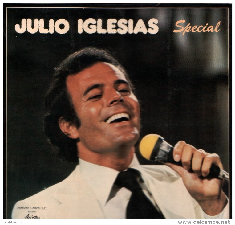 * 3 LP Box *  JULIO IGLESIAS - SPECIAL (Spain 1984 EX-!!!) - Andere - Spaans