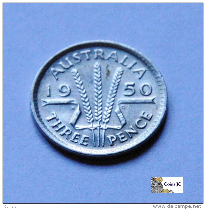 Australia - 3 Pence - 1950 - Otros & Sin Clasificación