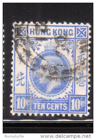 Hong Kong 1912-14 King George V 10c Used - Gebruikt