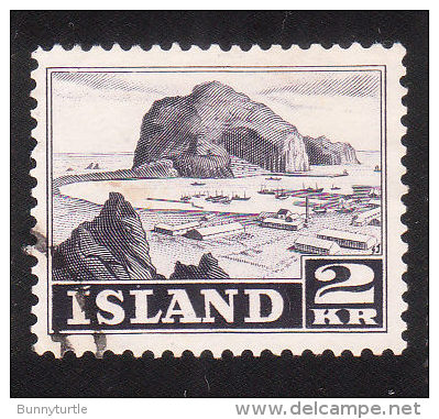 Iceland 1950-54 Harbour View 2k Used - Used Stamps