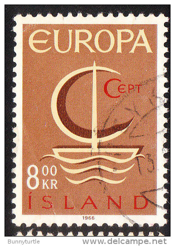 Iceland 1966 Europa Issue 8k Used - Oblitérés