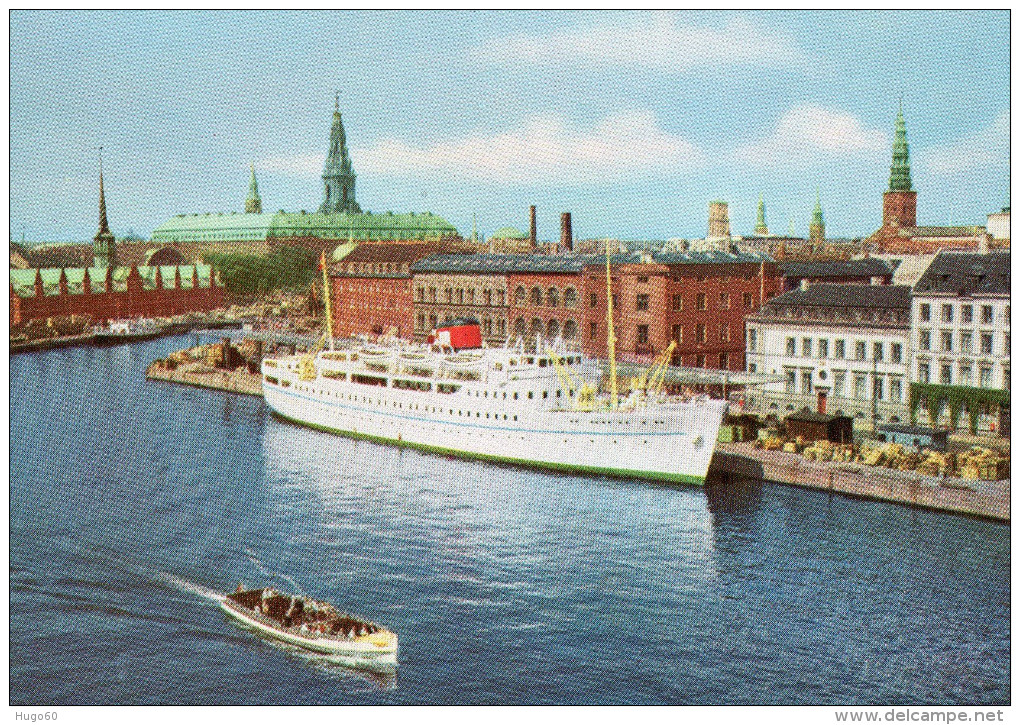 COPENHAGEN - HAVNEGADE - The Quay Where The Boats To Sweden And Bornholm Land - Denemarken