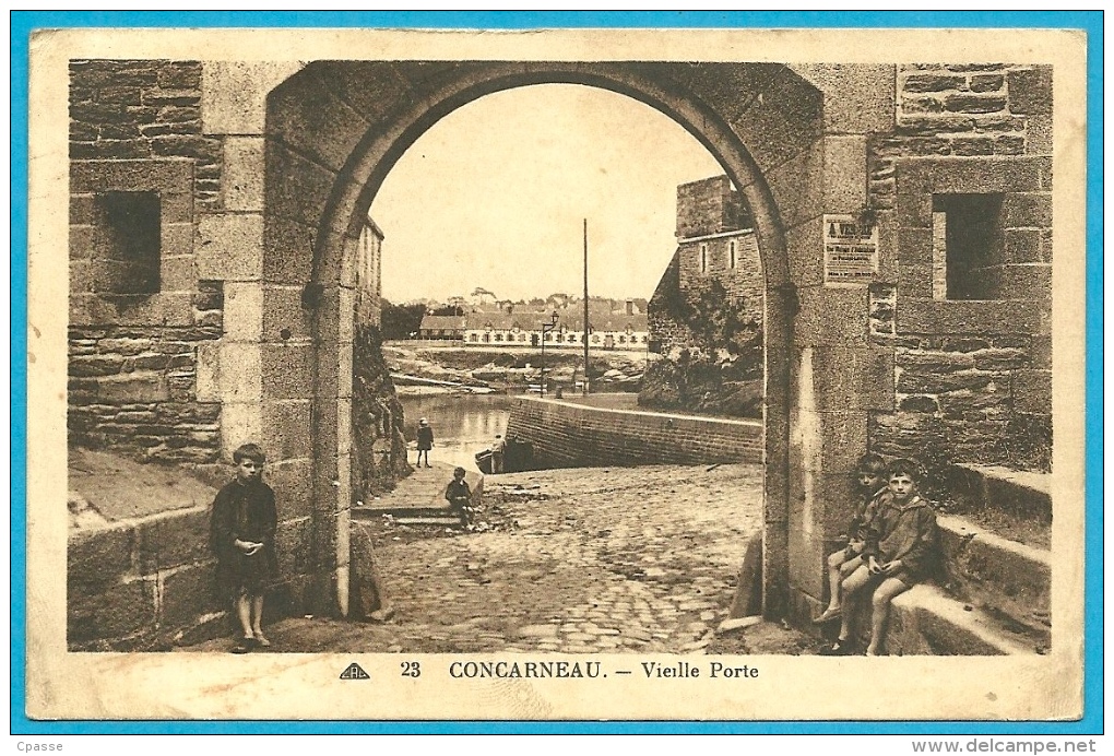 CPA 29 CONCARNEAU Finistère - Vieille Porte ° Cap - Concarneau