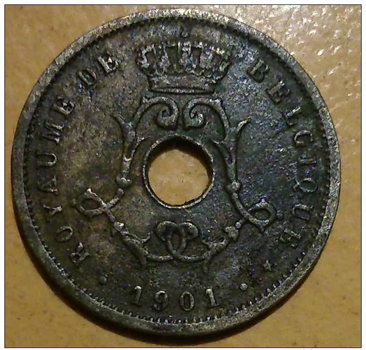 5 CENTIMES 1901 Royaume De Belgique - 5 Centimes