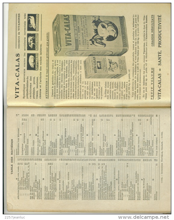 Catalogue Des Produits Vétérinaires Adrien Sassin à Orléans  100 Pages  De 1955 - Animaux