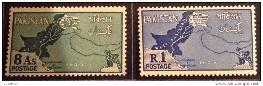 Pakistan MH* 1960 Sc 108/111 - Pakistan