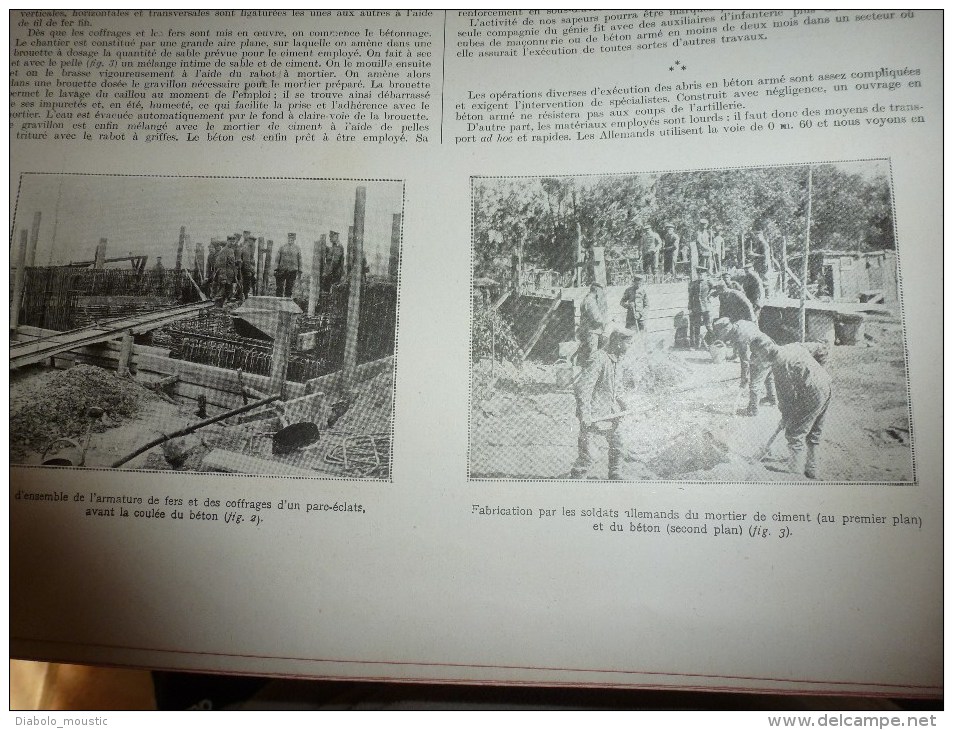 1917:Révolution RUSSE;Monastir;Tzervena-Stena;Negotchani;US FLEET;Travaux Béton Armé des allemands;RINGKANONENBATTERIE