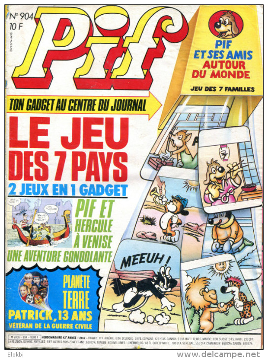 Pig Gadget N°904 - Pif Gadget