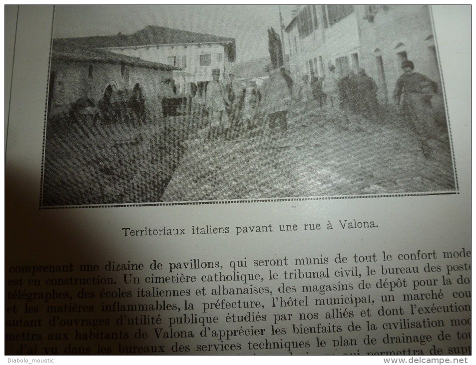 1917:ROUMANIE;ATTAQUE texte-dessins SCOTT;Attelage de 6 boeufs;RASPOUTINE assassiné;Le KARNAK torpillé;Italiens à KUTA