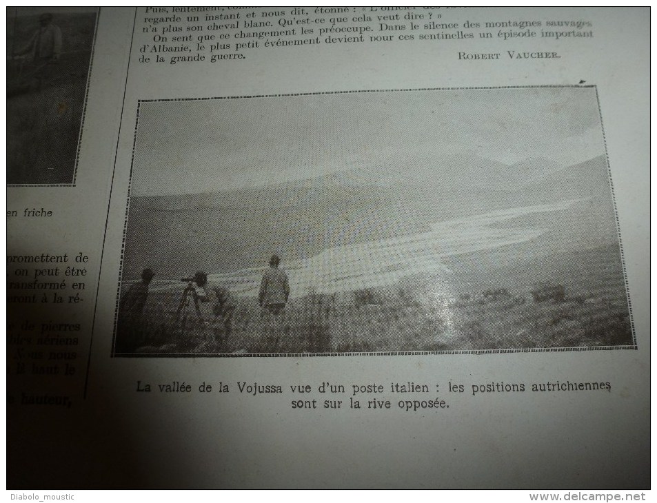 1917:ROUMANIE;ATTAQUE texte-dessins SCOTT;Attelage de 6 boeufs;RASPOUTINE assassiné;Le KARNAK torpillé;Italiens à KUTA