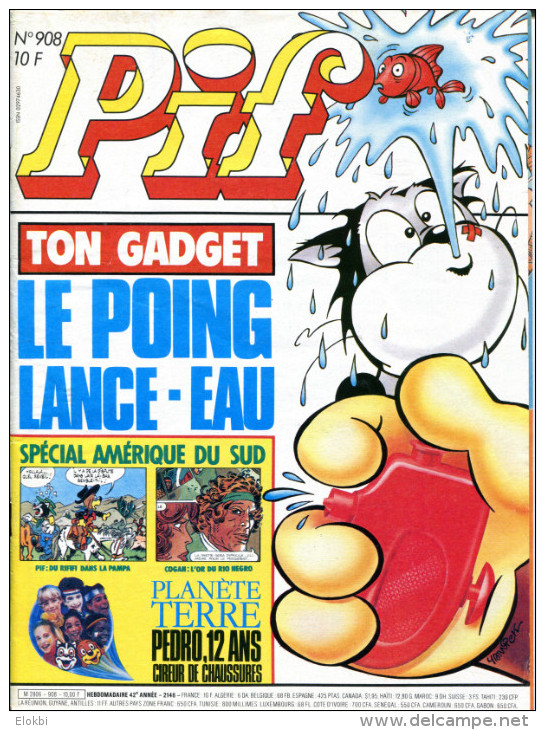 Pif Gadget N°908 - Pif Gadget