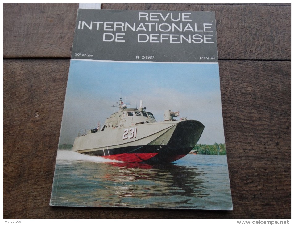 Revue Internationale De Défense N°2/1987 - Schiffe