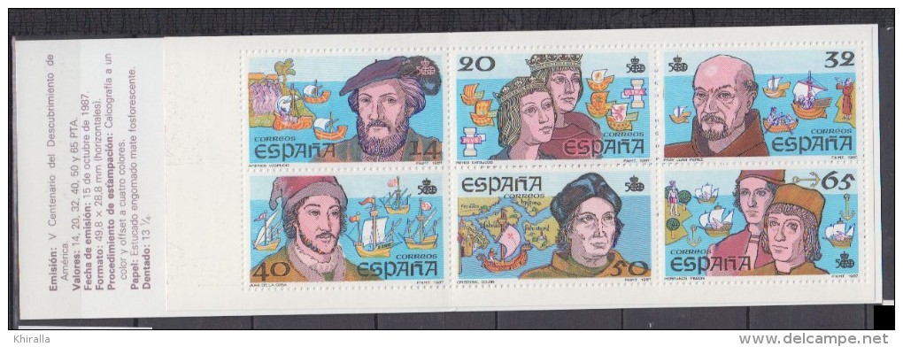 ESPAGNE      1987             N°   C2533         COTE     5 € 00 - Blocs & Feuillets