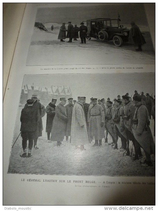 1917:US chasse les S-Marins;Destroyer all à Ymuiden;Front belge COXYDE;Devenir aviateur;Aumonier-Marin;Croquis FLAMENG