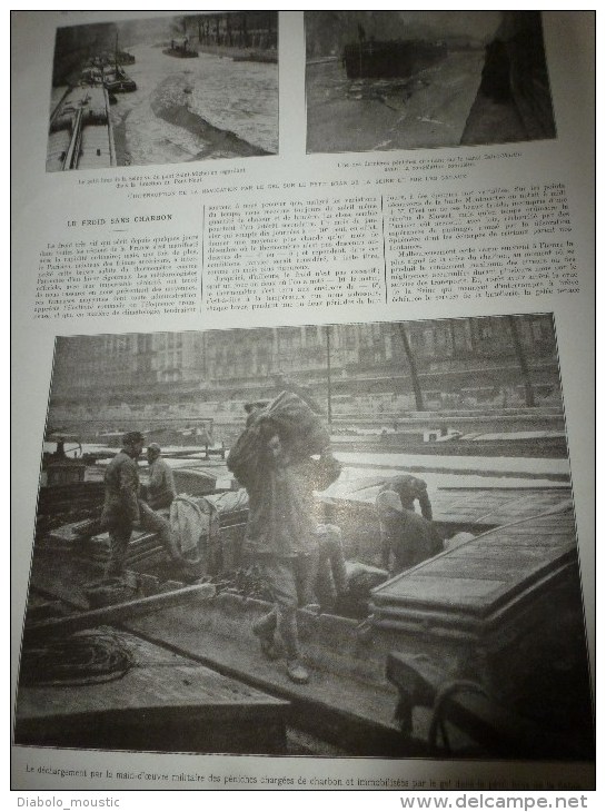 1917: FROID++;Fête Serbe St-Sava;Animaux Sur Le Front;Aqu SCOTT;Train MOURMAN;Skieurs Ital;Sarantaporos; Fin Du GAULOIS - L'Illustration