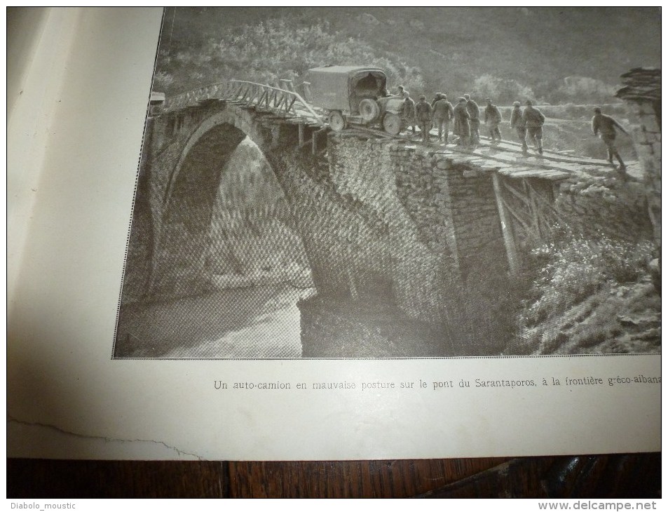 1917: FROID++;Fête serbe St-Sava;Animaux sur le front;Aqu SCOTT;Train MOURMAN;Skieurs ital;Sarantaporos; Fin du GAULOIS