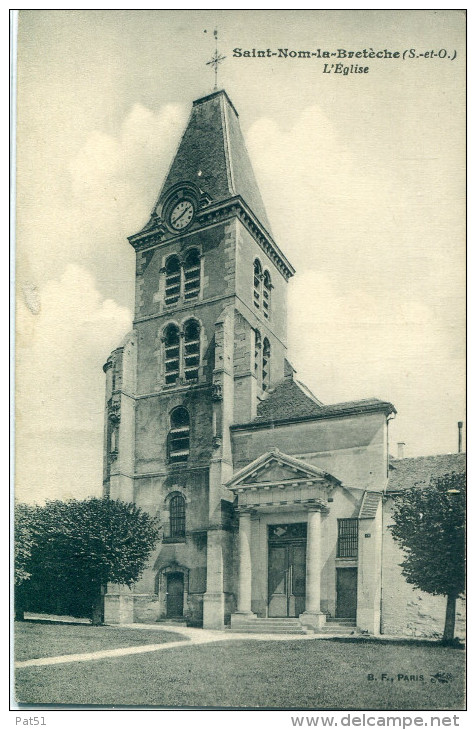 78 - Saint Nom La Bretèche : L' Eglise - St. Nom La Breteche